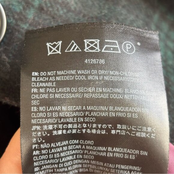 Volcom Stone Lords Men’s XL Green Plaid Wool-Blend Parka Jacket Long Coat NWT - Picture 14 of 14